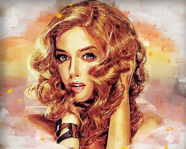 Digital Painting Photoshop Actions | Free PSD Actions Download